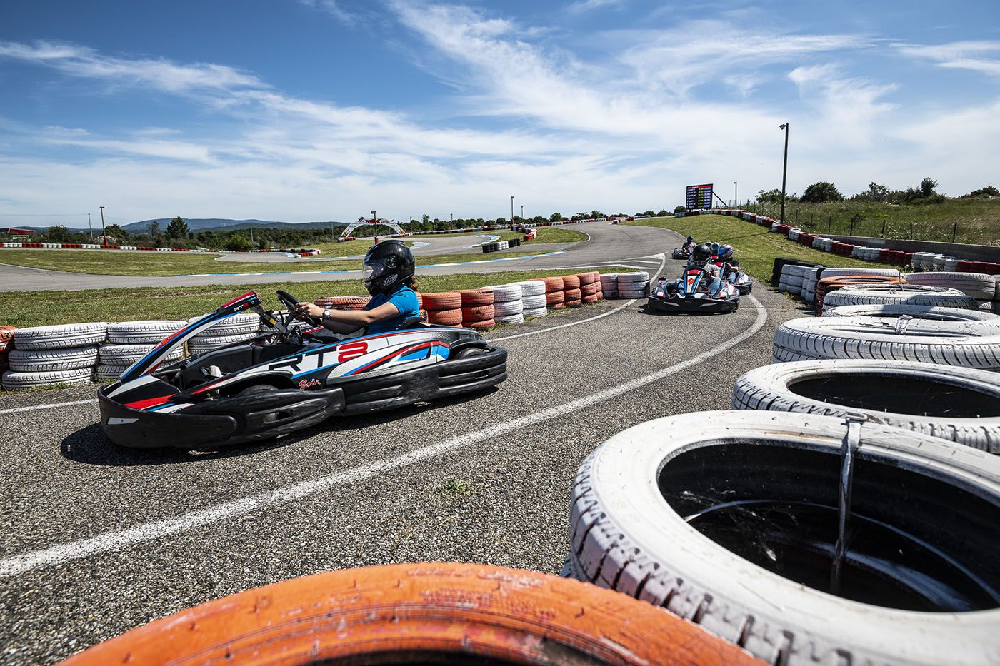 Karting Aubenas - Le circuit