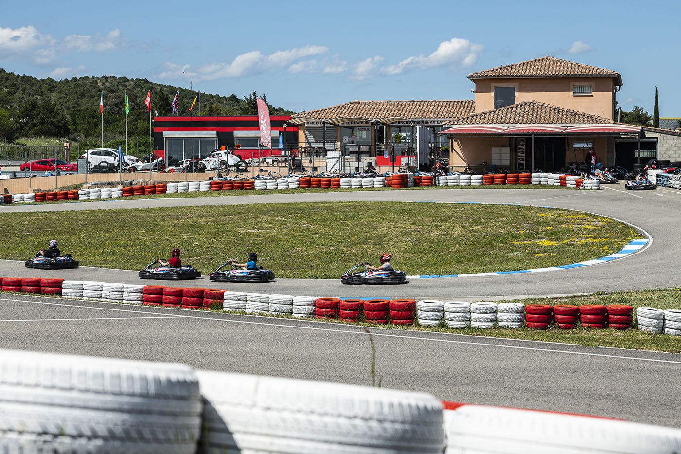 Karting Aubenas - Le circuit