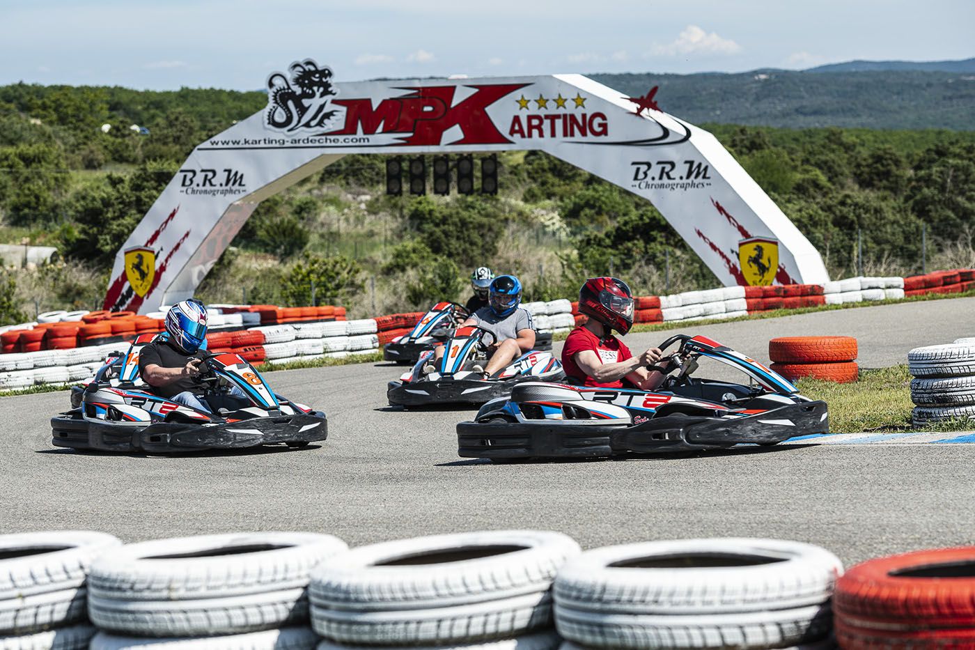 Karting Aubenas - Het circuit